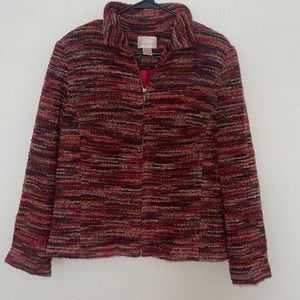 Vintage Yarn Zip Up Jacket